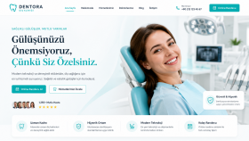 Dentora Diş Kliniği - Premium Web Sitesi
