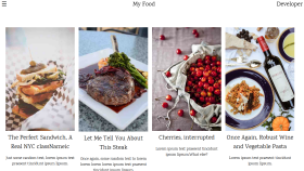 React Project | Food Blog