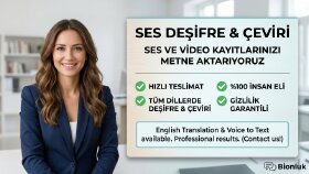 ses kayıtlarınızı ve videolarınızı metne dönüştürürüm
