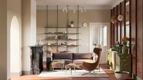 Nice Konut Projesi: Modern Salon Tasarımı