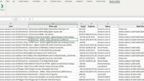 Web scraping