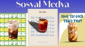 Sizler için sosyal medya tasarımları yaparım.