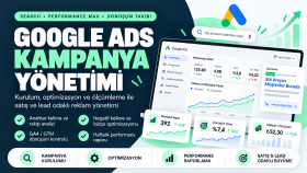 Google Ads kampanyalarınızı kurar ve optimize ederim