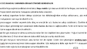 Kozmetik Üzerine Yazılar