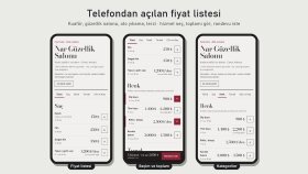 Telefondan Açılan Fiyat Listesi - Örnek Çalışma