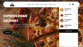 Modern Restoran Web Sitesi