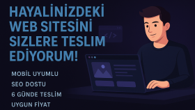 profesyonel şekilde her türlü web sitesini yapabilirim