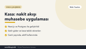Nakit akışı ve muhasebe takip uygulaması