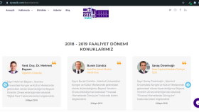 Siyasal İşletme Kulübü Web Site Tasarımı