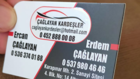 Çağlayan Kardeşler Kartvizit