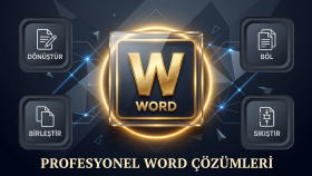 Word belgelerinizi profesyonelce düzenler ve formatlarım