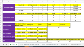 Online Excel Takip Raporu