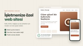 işletmenize özel mobil uyumlu web sitesi yaparım