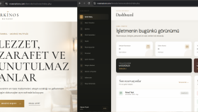 Restoranınıza Özel Yönetim Panelli Profesyonel Web Sitesi