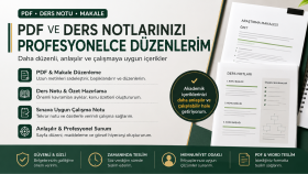 Türkçe-İNG. metinlerinizi düzenler ve son okumasını yaparım