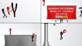 Çöp Adamlar Reklam Tabelası