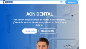 Diş Kliniği – Modern ve Güvenilir Web Sitesi