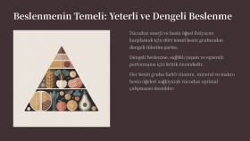 Sağlıklı Beslenme ve Öğün Planlama Sunumu
