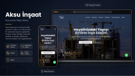 Aksu İnşaat – Kurumsal Web Sitesi