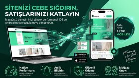 web sitenizi mobil uygulamaya dönüştürebilirim