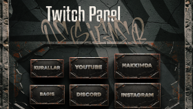 Twitch Panel Tasarımı | Kurallar