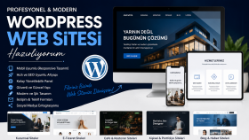 profesyonel WordPress web sitesi hazırlayabilirim