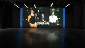 3d ile Oluşturulmuş Video Klip Audio Spectrum