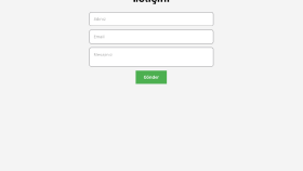 Kişisel Portföy Web Sitesi – Frontend Developer