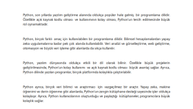 Python - Türkçe