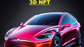 araba markasını şık ve göz alıcı 3d nft'lerle yaparım