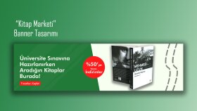 Kitap Mağazası Konsept Banner