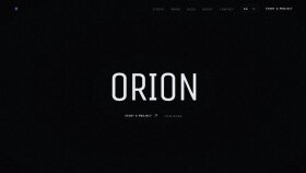 Orion Studio – Modern Web Platformu (Next.js + UI/UX)