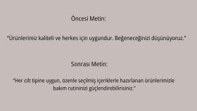 Metin İyileştirme/Anlatı Güçlendirme Örneği