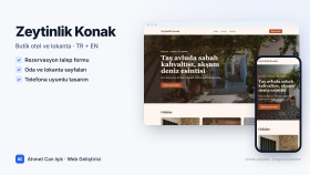 Butik otel web sitesi (örnek çalışma)