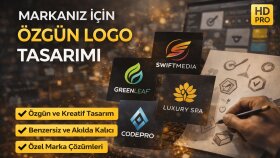 markanız için özgün bir logo tasarlayabilirim