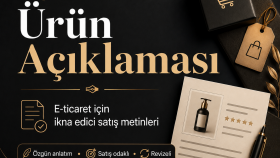 özgün ve ikna edici ürün açıklamaları yazabilirim