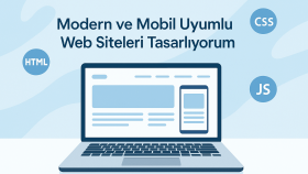 Modern ve Mobil Uyumlu Web Site Tasarımları | HTML - CSS - J