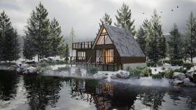 mekan modelleme ve render işlemi yaparım