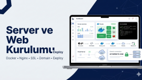 web sitenizi ve yazılımınızı sunucuya kurarım