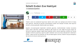 Saray Nakliyat Tanıtım Yazısı