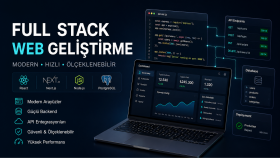 sizin için sıfırdan full-stack web uygulamaları geliştiririm