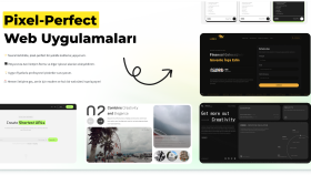 pixel-perfect tek sayfa web uygulamaları geliştiririm