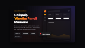 projeniz için Laravelle gelişmiş yönetim paneli yazarım