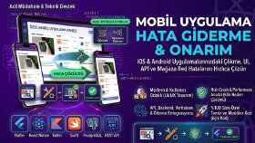 mobil uygulamanızdaki hataları çözer ve bug fix yaparım