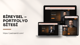 Modern Bireysel Portfolyo Web Sitesi
