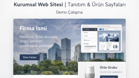 işletmeler için tanıtım amaçlı web siteleri yapıyorum