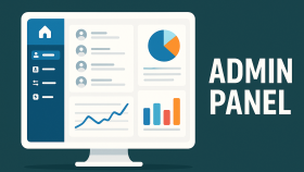 yönetilebilir bir admin panel geliştiririm