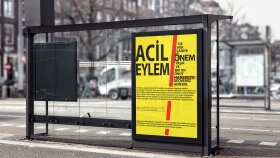 Acil Eylem Afiş Tasarımı