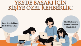 öğrencilere YKS hazırlık sürecinde rehberlik ediyorum