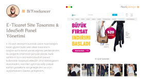 E-Ticaret Web Site Tasarımı